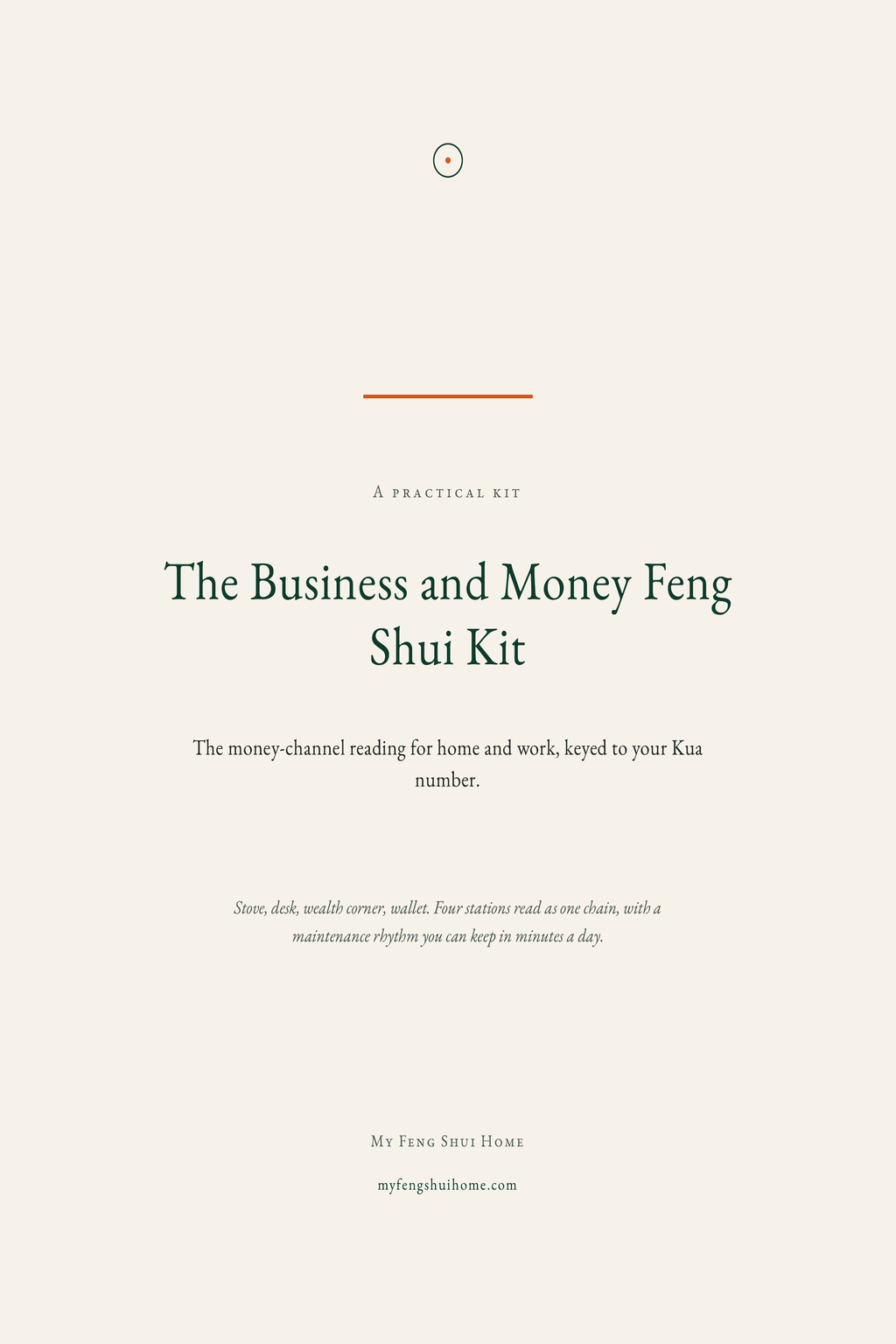 The Business and Money Feng Shui Kit cover